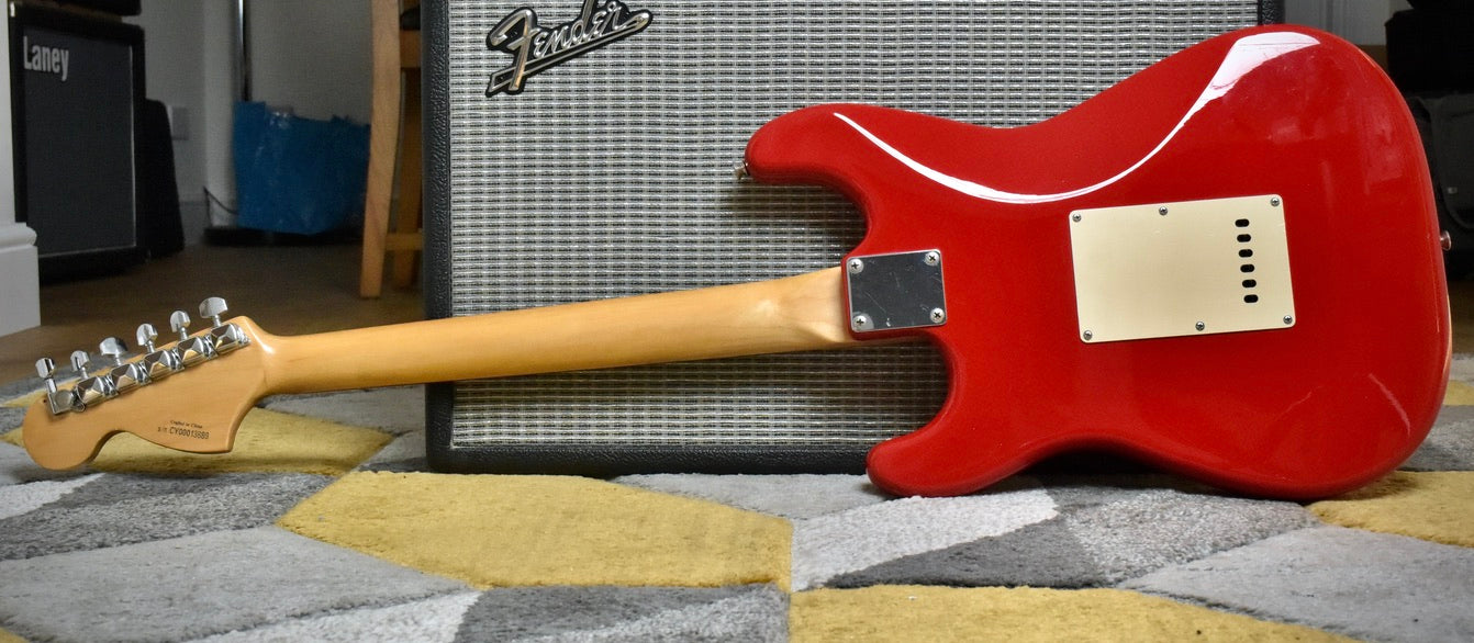 Squier Affinity Series Stratocaster 21-Fret with Rosewood Fretboard 2000 - Torino Red