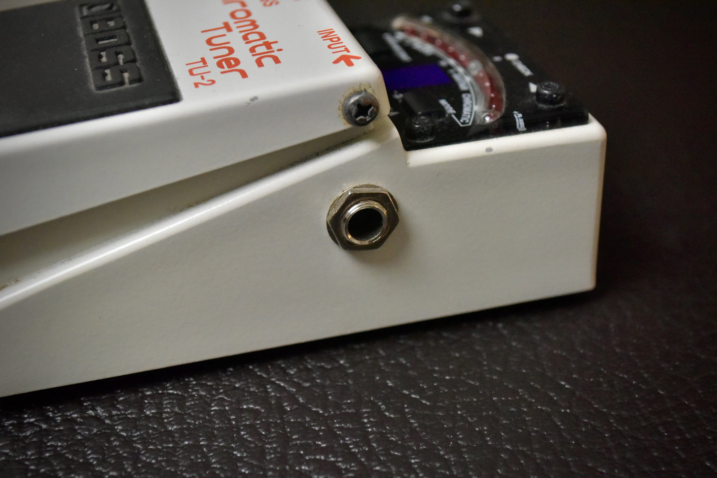 Boss TU-2 Chromatic Tuner (Dark Gray Label) 1998 - 2009 - White