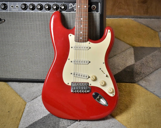 Squier Affinity Series Stratocaster 21-Fret with Rosewood Fretboard 2000 - Torino Red