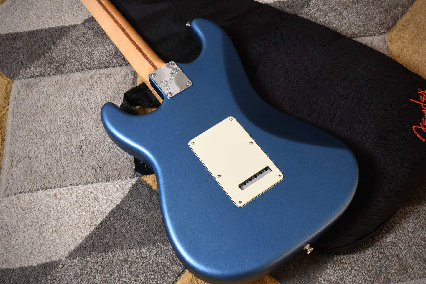 Fender American Performer Stratocaster MN / Satin Lake Placid Blue (Pre-owned, 2021)