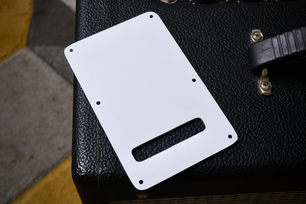 Fender American Standard Stratocaster Backplate Aged White