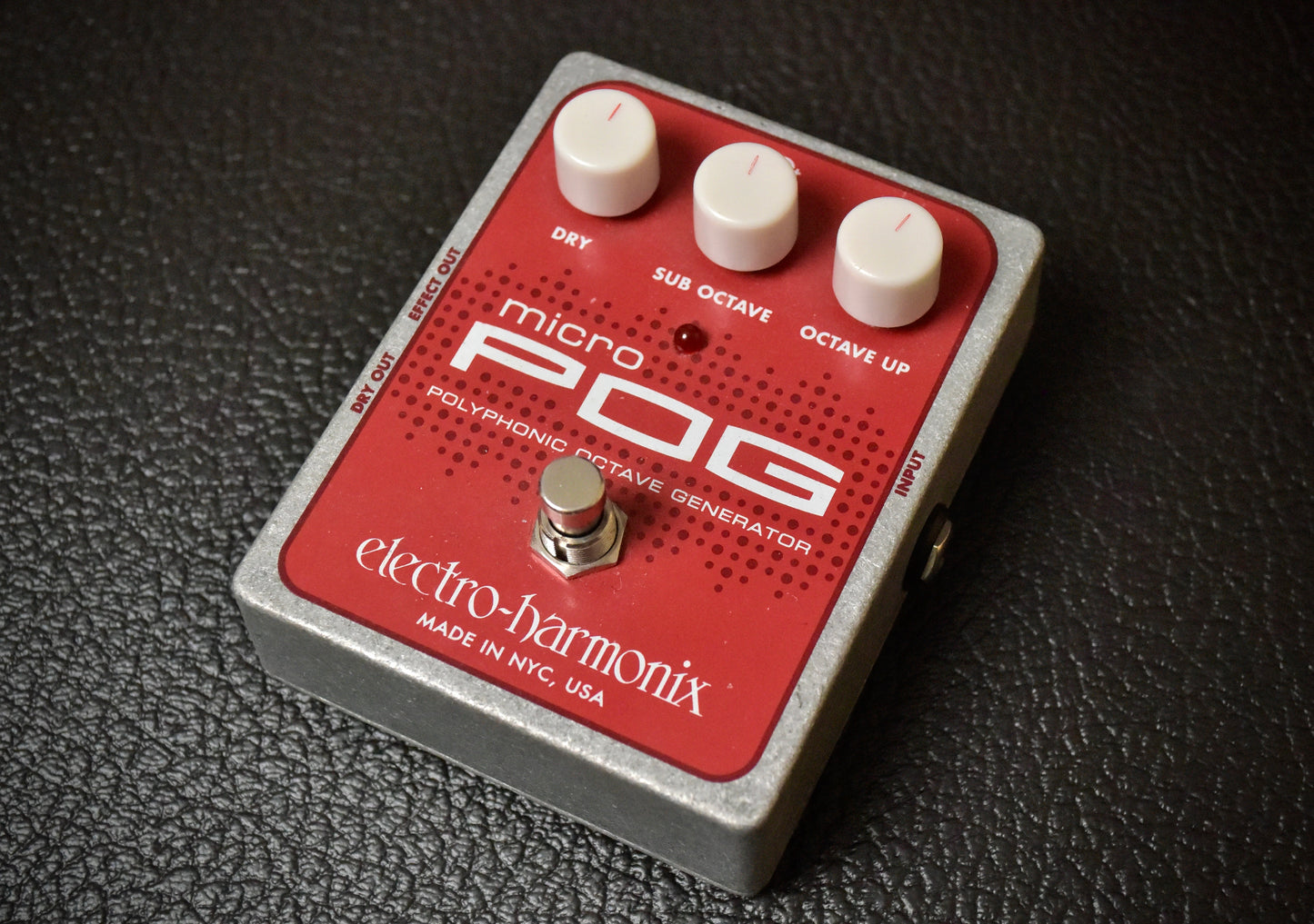 Electro-Harmonix Micro POG Polyphonic Octave Generator 2007 - Present - Red / Gray