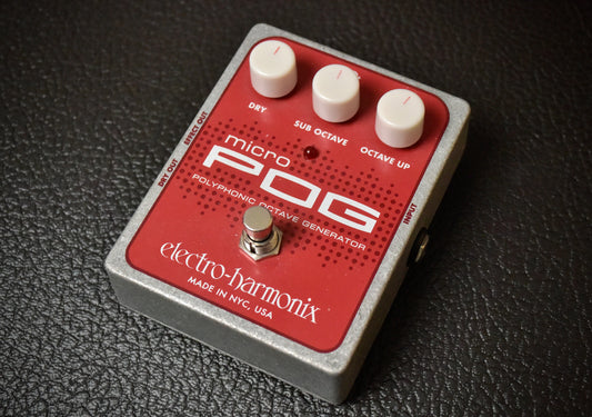 Electro-Harmonix Micro POG Polyphonic Octave Generator 2007 - Present - Red / Gray