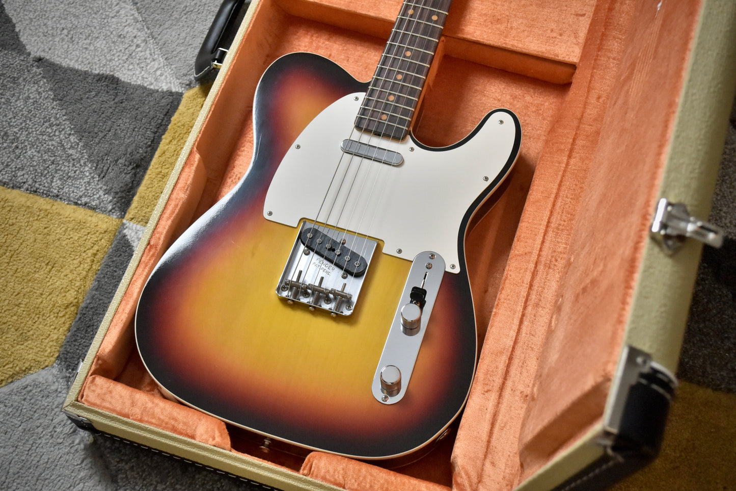 Fender Custom Shop Vintage Custom 1959 Telecaster® Custom - Rosewood 2024 - Chocolate 3-Colour Sunburst
