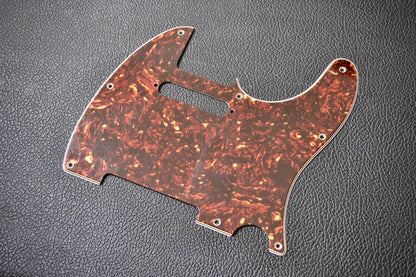 8-Hole 3-Ply Telecaster Pickguard Tortoise Shell - Pre-owned