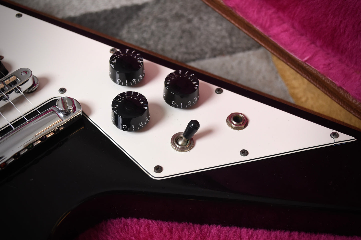 Gibson Flying V 1969 Reissue Ebony (Pre-Owned, 1994)