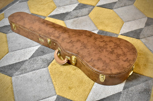 Gibson Lifton Historic "5-Latch" Les Paul Case 2023 - Brown/Pink