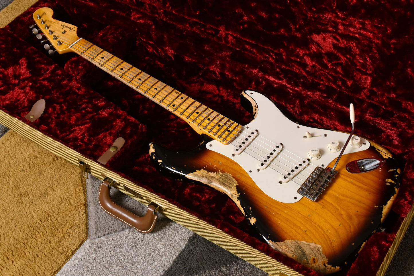 Fender Custom Shop 1956 Stratocaster Heavy Relic 2TS (Pre-owned, 2016)