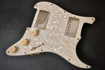 Seymour Duncan Green Magic Loaded Pickguard 2022 - Nickel