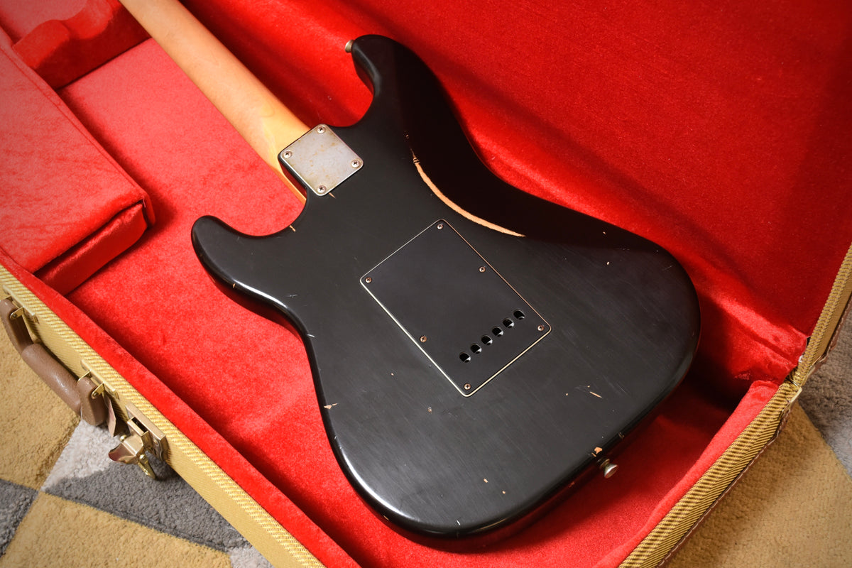Nash Guitars S67 Reverse Headstock HSH Medium Aged Black (Pre-owned, 2014)