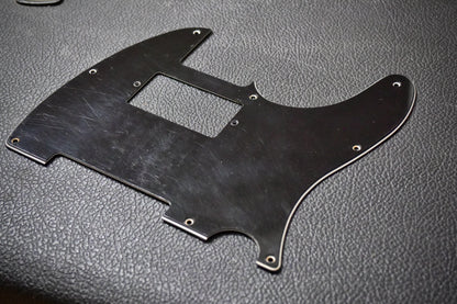 8-hole 3-Ply Telecaster Pickguard Humbucker Black - Pre-owned