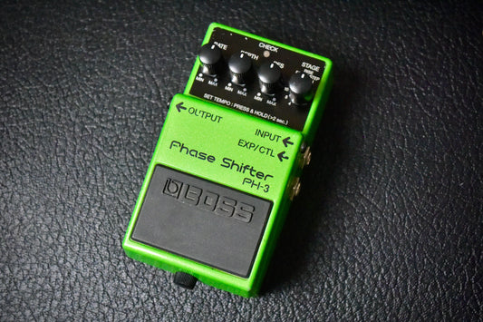 Boss PH-3 Phase Shifter (Dark Gray Label) 2000 - Present - Green