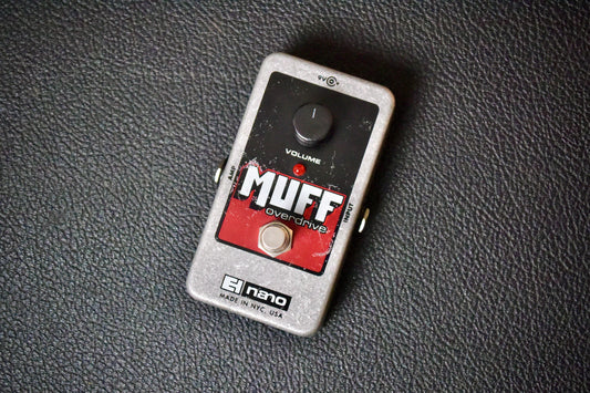 Electro-Harmonix Nano Muff Overdrive 2010s - Red / Grey