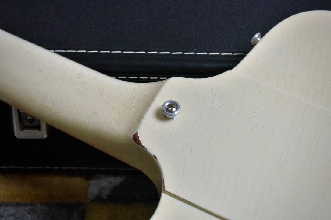 Gibson Custom Shop Murphy Lab '64 Johnny Winter Signature Firebird V 2021 - Polaris White Aged