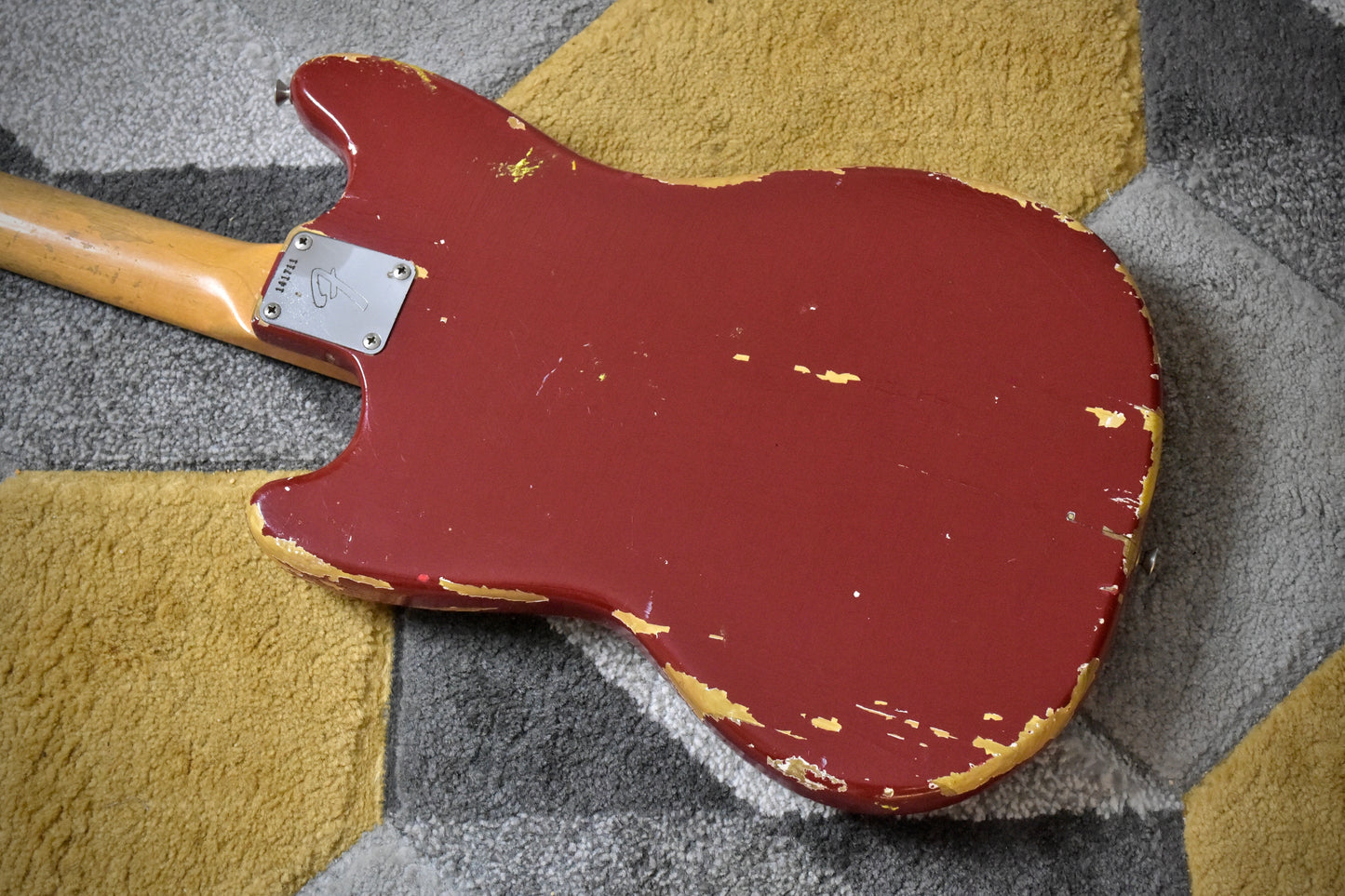 Fender Mustang Guitar with Rosewood Fretboard 1966 - Dakota Red