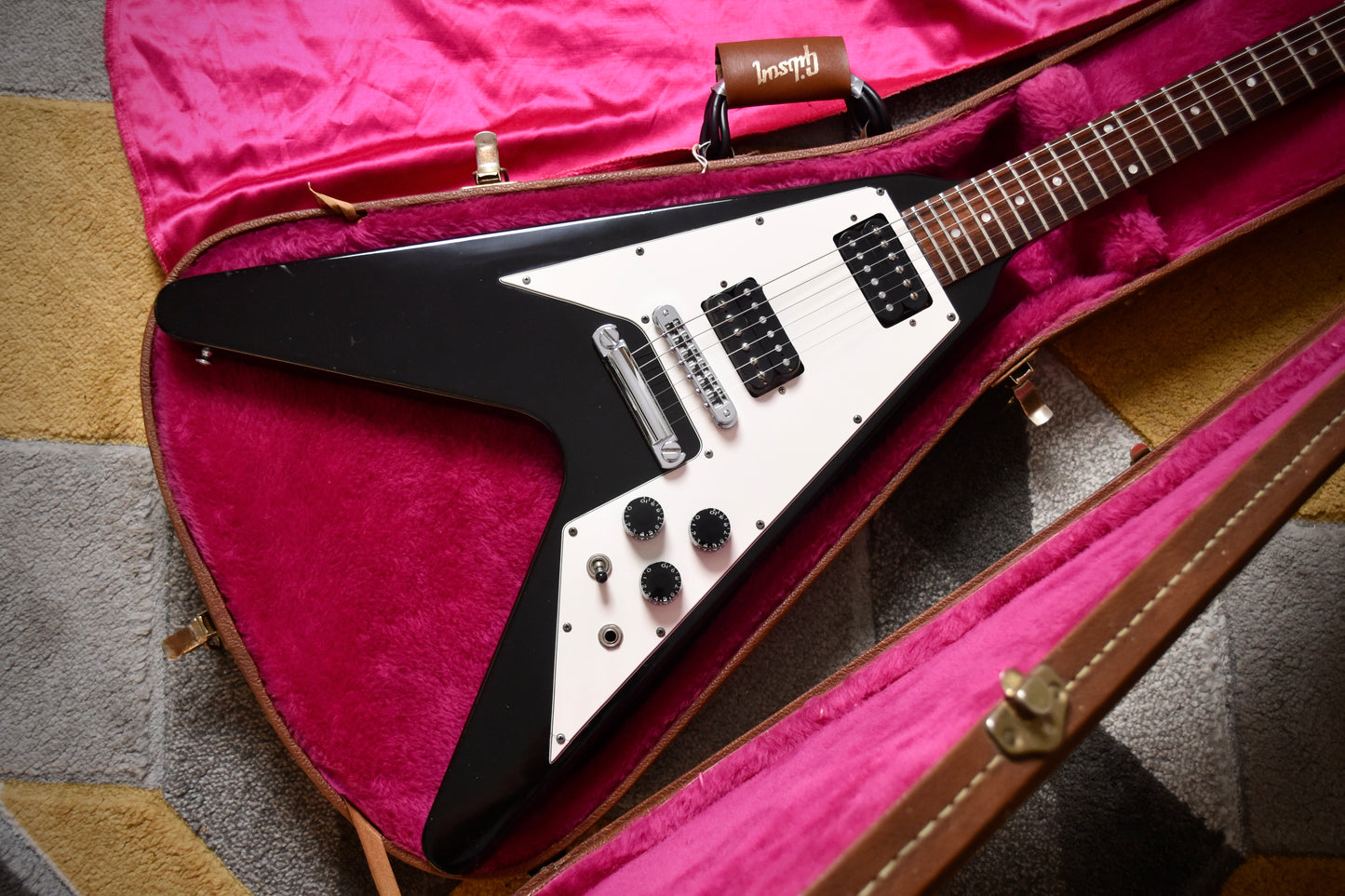 Gibson Flying V 1969 Reissue Ebony (Pre-Owned, 1994)