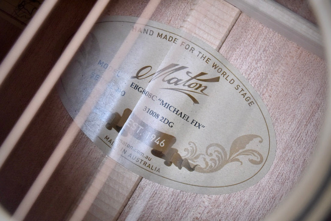 Maton EBG808C Michael Fix Natural - 2022