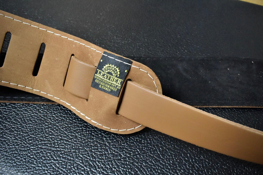 Maton Standard Leather Guitar Strap 2025 - Brown