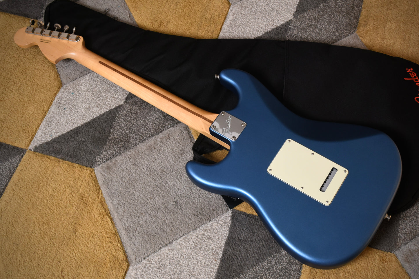 Fender American Performer Stratocaster MN / Satin Lake Placid Blue (Pre-owned, 2021)