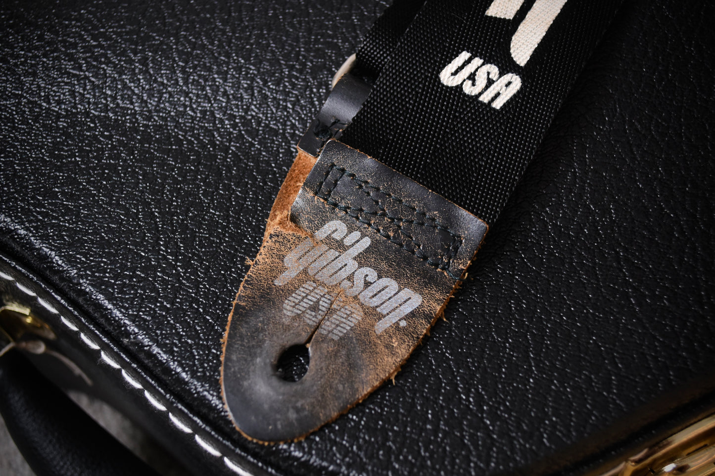 Gibson Guitar Strap Black (Pre-Owned, 1994)