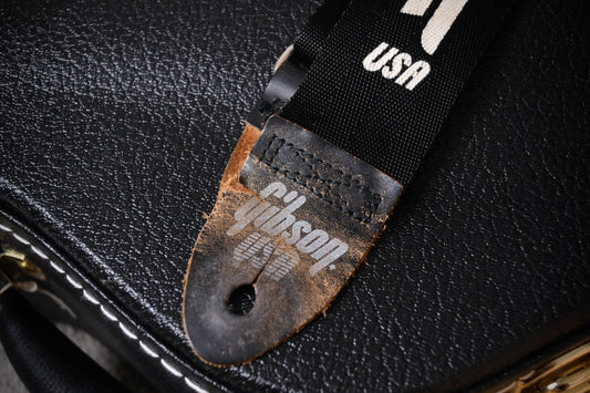Gibson Guitar Strap Black (Pre-Owned, 1994)