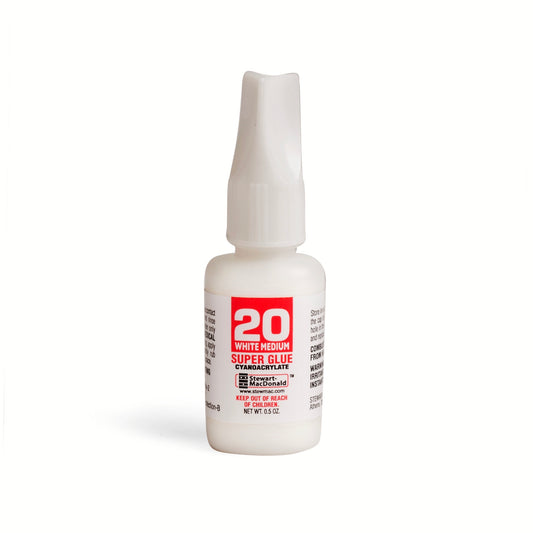 StewMac Tinted Super Glue White 5oz