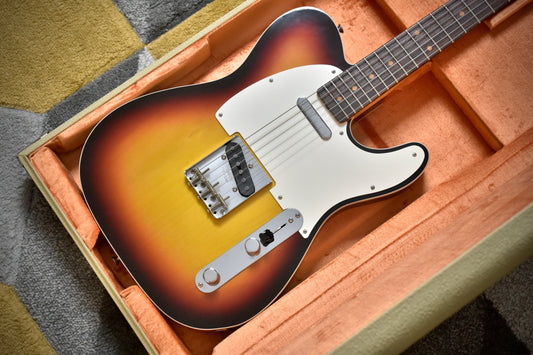 Fender Custom Shop Vintage Custom 1959 Telecaster® Custom - Rosewood 2024 - Chocolate 3-Colour Sunburst