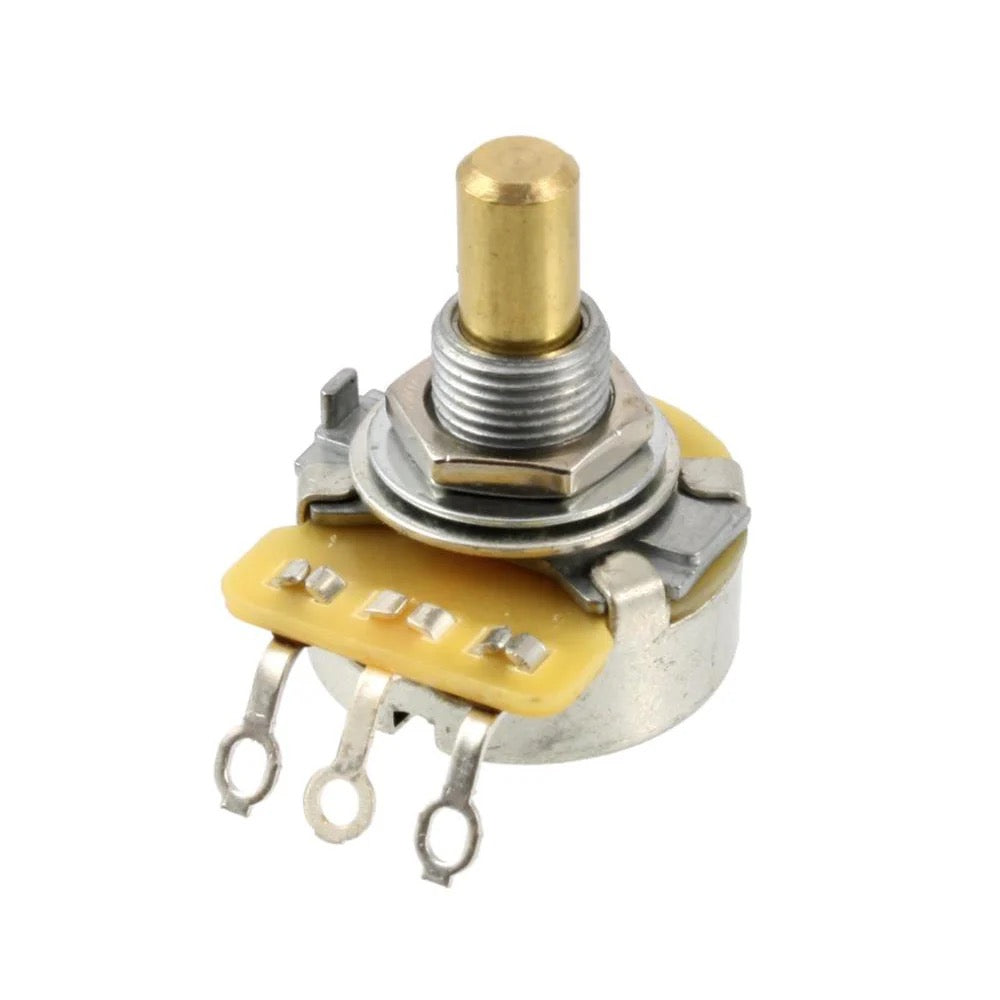 CTS 250K Solid Shaft Pot, Audio (Log) Taper