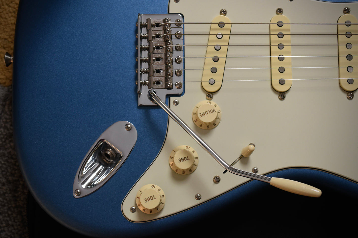 Fender American Performer Stratocaster MN / Satin Lake Placid Blue (Pre-owned, 2021)