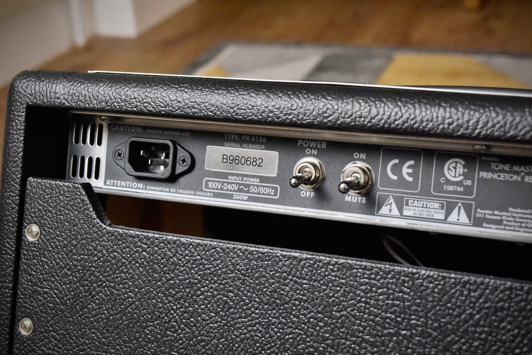 Fender Tone Master Princeton Reverb 12-Watt 1x10" Guitar Combo 2023 - Black
