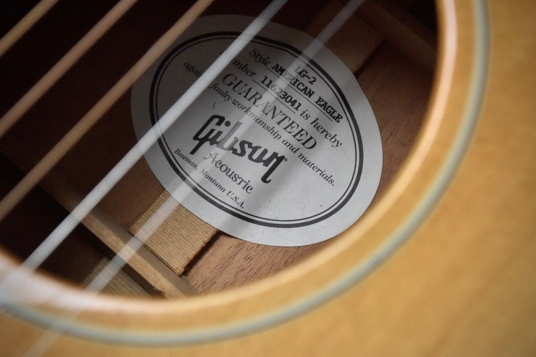 Gibson LG-2 American Eagle 2013 - Antique Natural