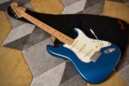 Fender American Performer Stratocaster MN / Satin Lake Placid Blue (Pre-owned, 2021)