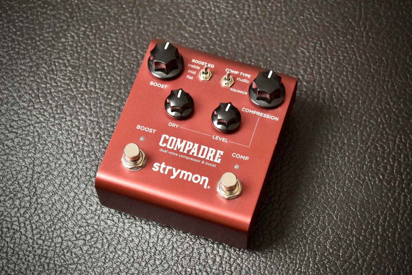 Strymon Compadre Dual Voice Compressor & Boost 2020 - Present - Red