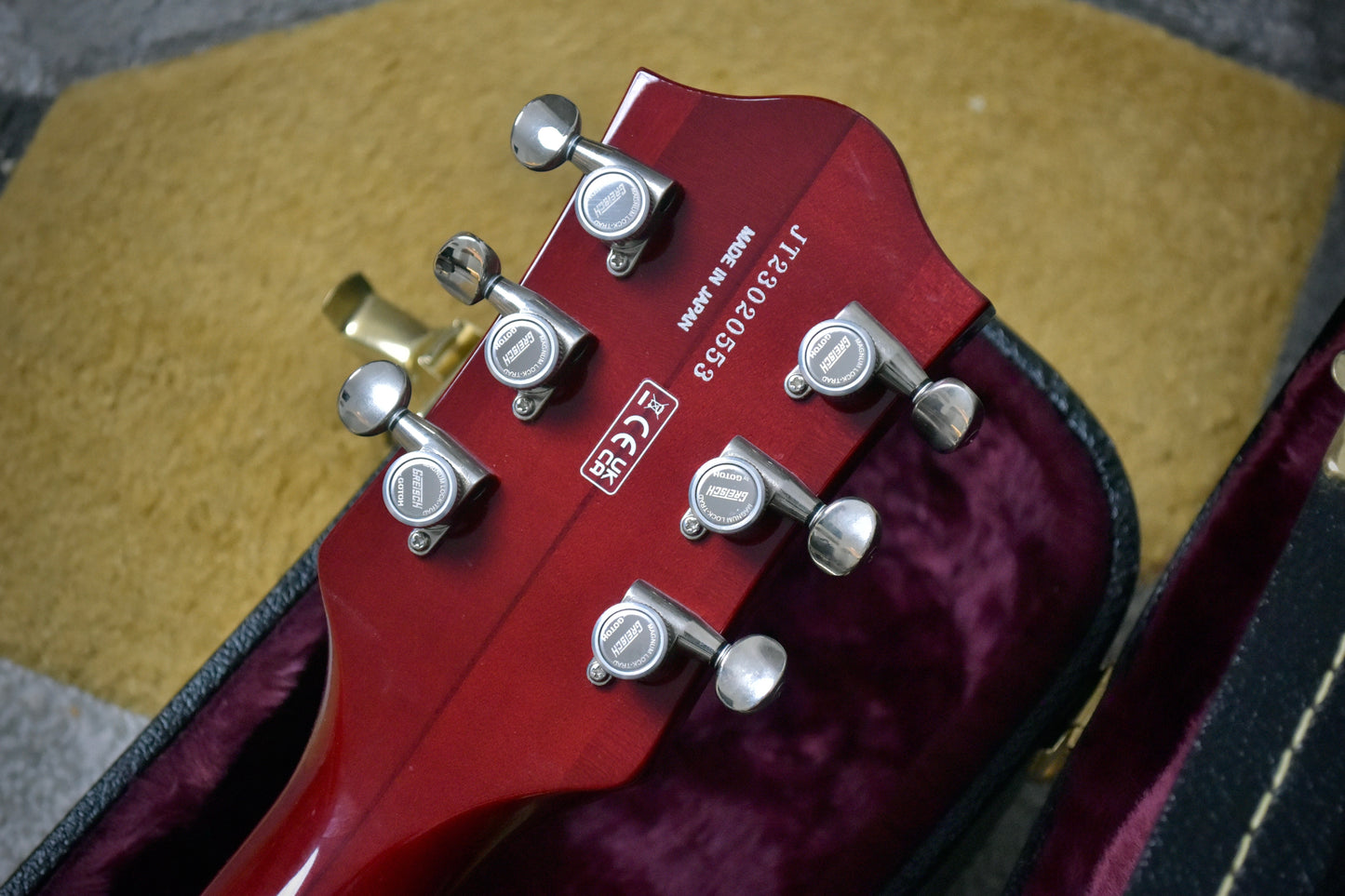 Gretsch G6119T-ET Players Edition Tennessee Rose Electrotone Hollow Body w/Bigsby 2023 - Dark Cherry Stain