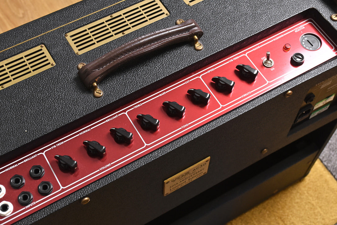 Vox AC30TB 30th Anniversary Top Boost Limited Edition 3-Channel 30-Watt 2x12" Guitar Combo 1990 - Black