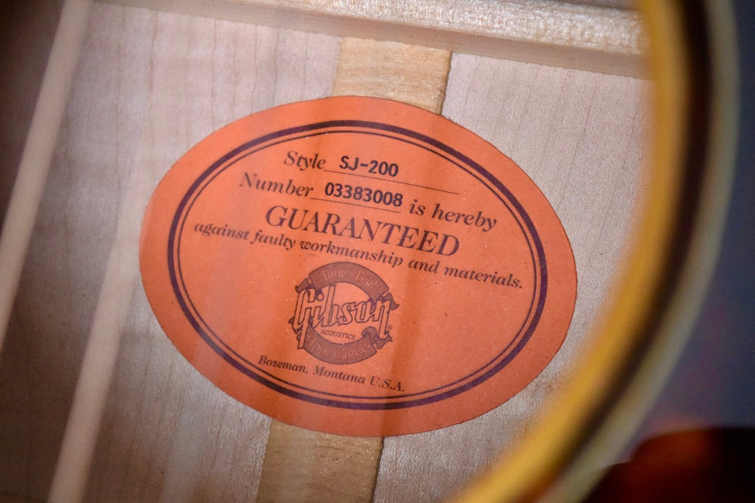 Gibson SJ-200 2003 - Antique Natural