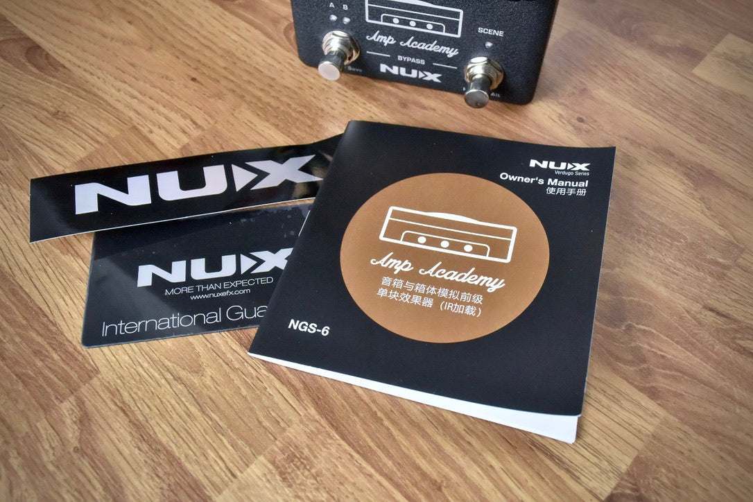 NuX NGS-6 Amp Academy 2022 - Present - Black / Gold