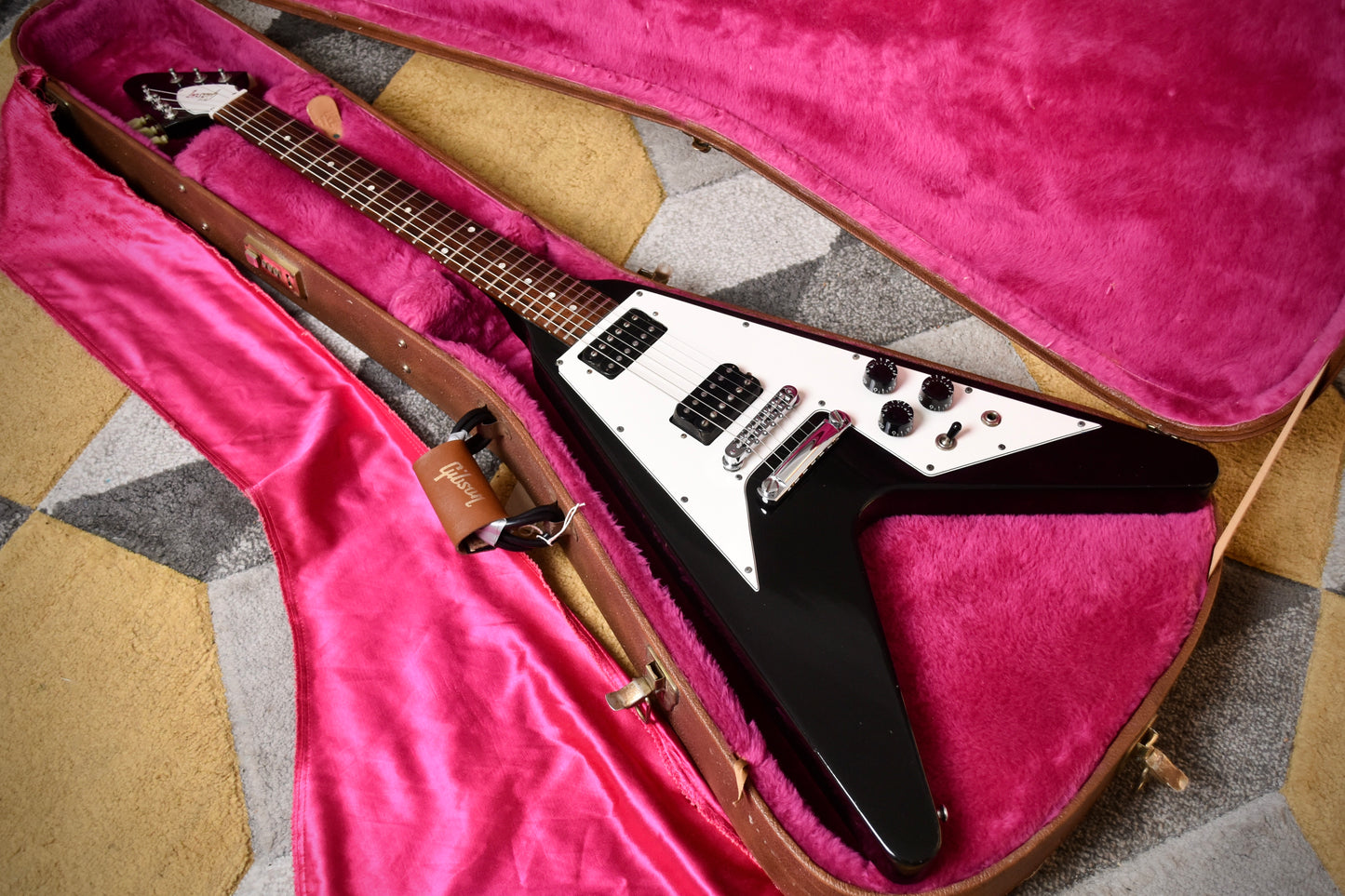 Gibson Flying V 1969 Reissue Ebony (Pre-Owned, 1994)