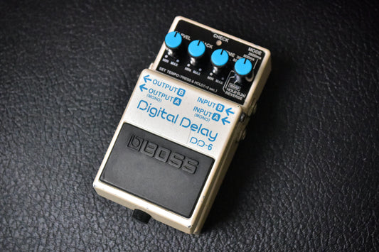 Boss DD-6 Digital Delay (Dark Gray Label) 2002 - 2008 - White