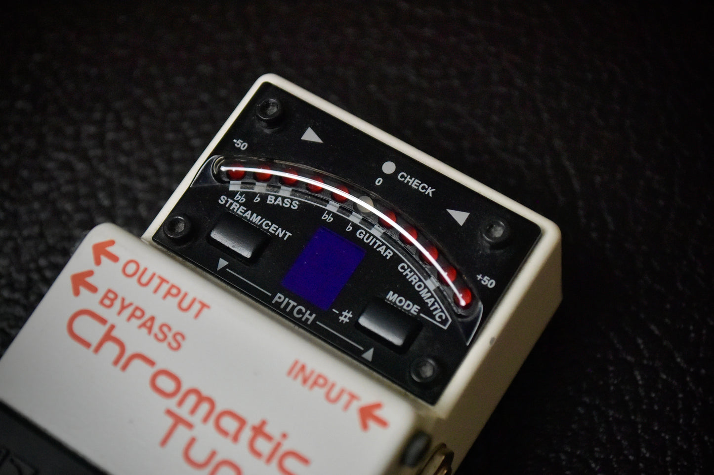 Boss TU-2 Chromatic Tuner (Dark Gray Label) 1998 - 2009 - White