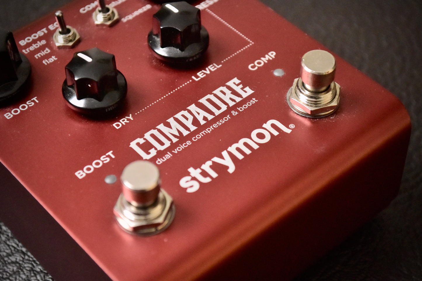 Strymon Compadre Dual Voice Compressor & Boost 2020 - Present - Red