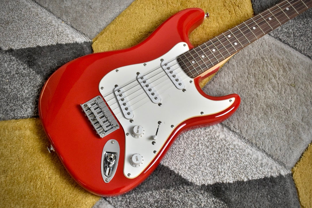 Squier Mini Stratocaster with Rosewood Fretboard 2008 - Torino Red