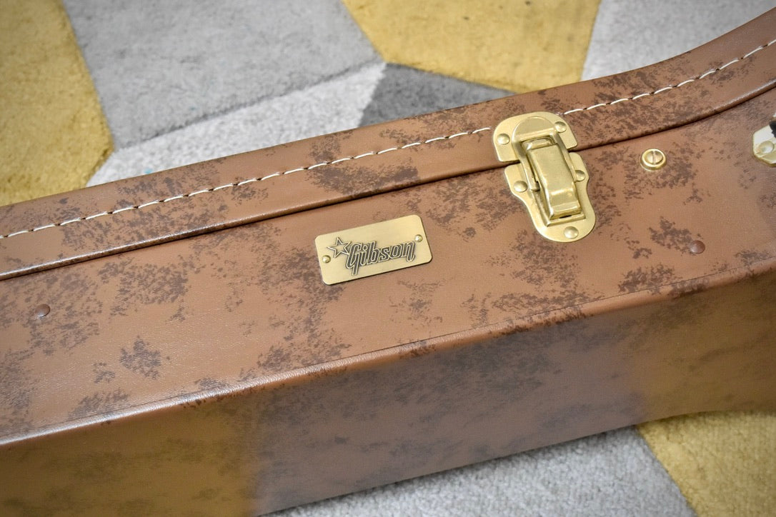 Gibson Lifton Historic "5-Latch" Les Paul Case 2023 - Brown/Pink