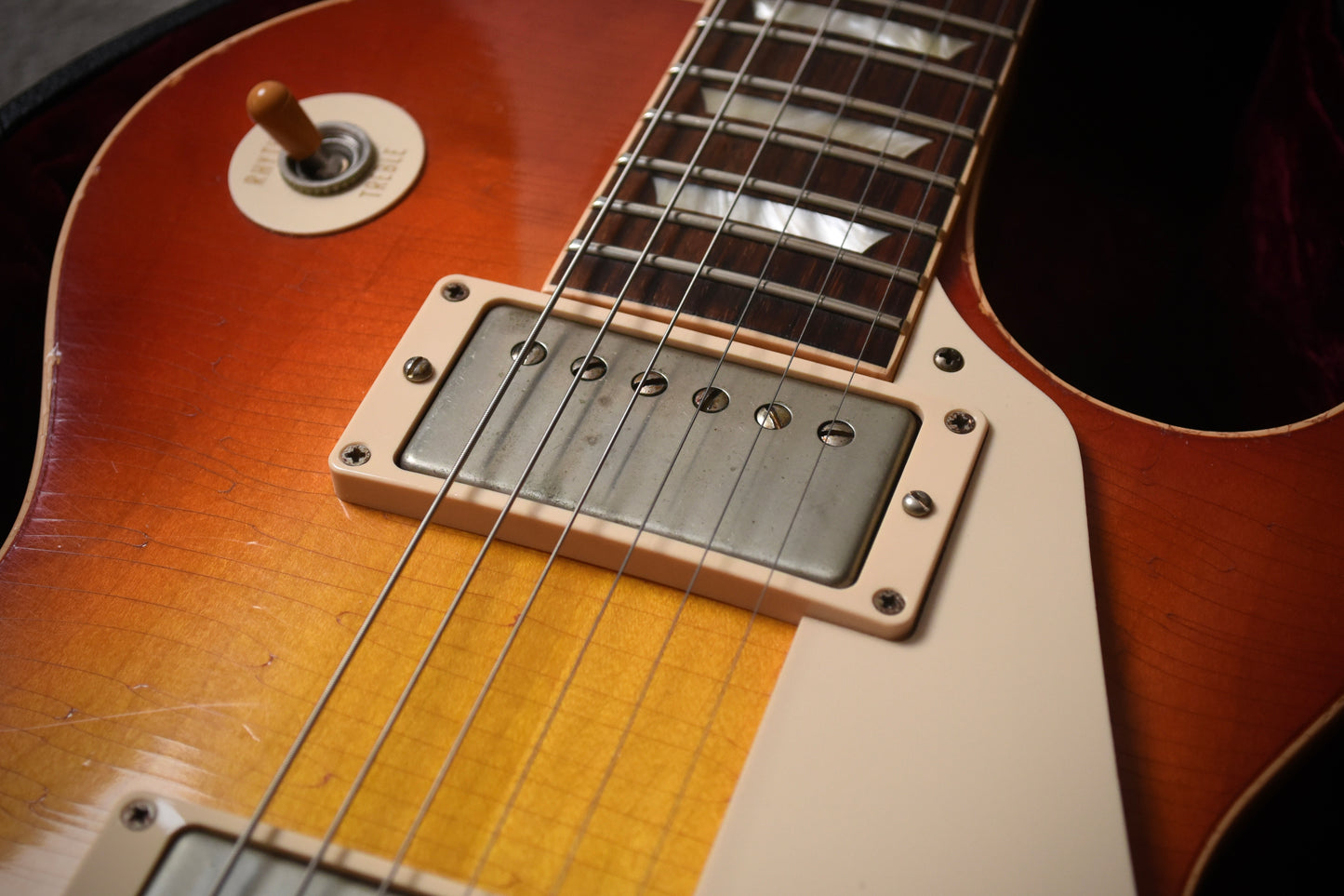 Gibson Custom Shop 1958 Les Paul Aged Washed Cherry Burst (Pre-owned, 2011)