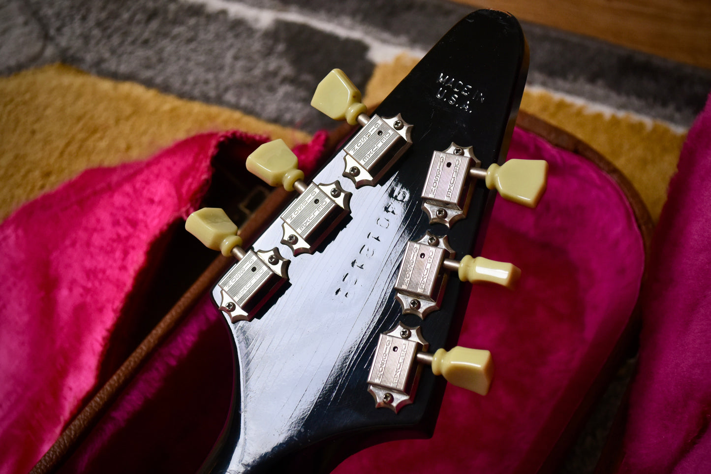 Gibson Flying V 1969 Reissue Ebony (Pre-Owned, 1994)