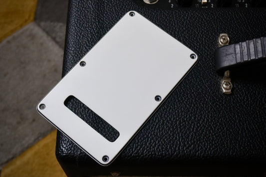 Fender American Standard Stratocaster Backplate Aged White