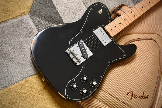 Fender Classic Series '72 Telecaster® Custom Maple Fingerboard Black (Pre-owned, 2008)