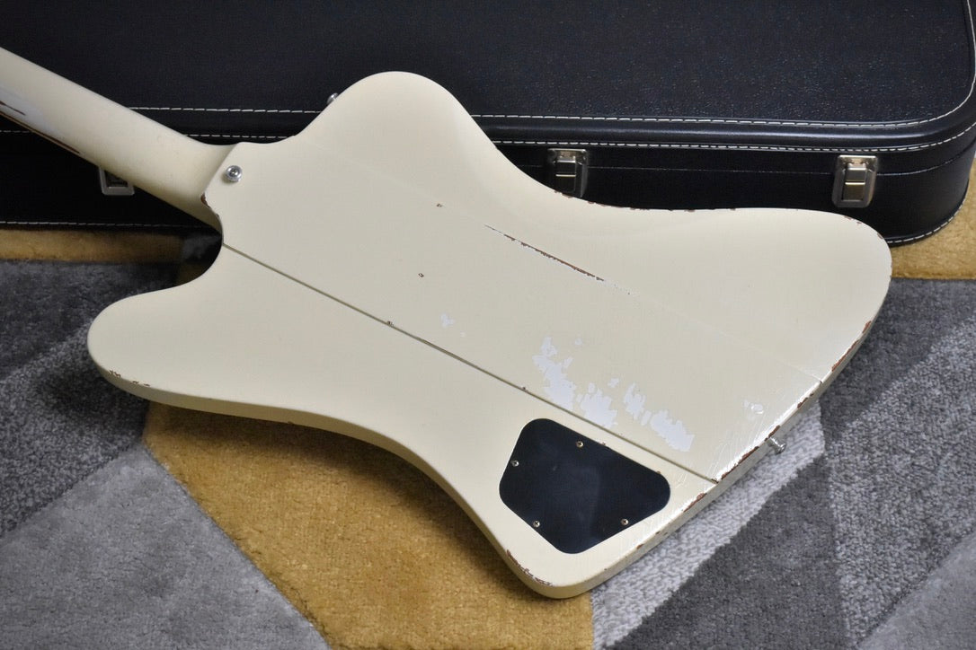 Gibson Custom Shop Murphy Lab '64 Johnny Winter Signature Firebird V 2021 - Polaris White Aged
