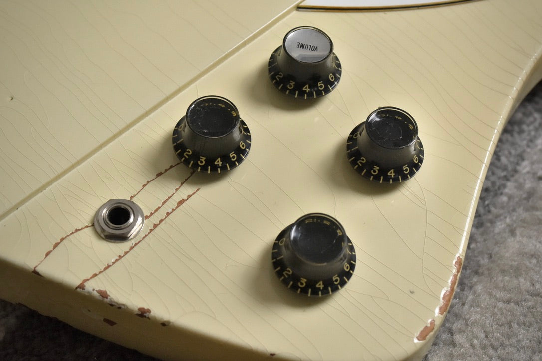 Gibson Custom Shop Murphy Lab '64 Johnny Winter Signature Firebird V 2021 - Polaris White Aged