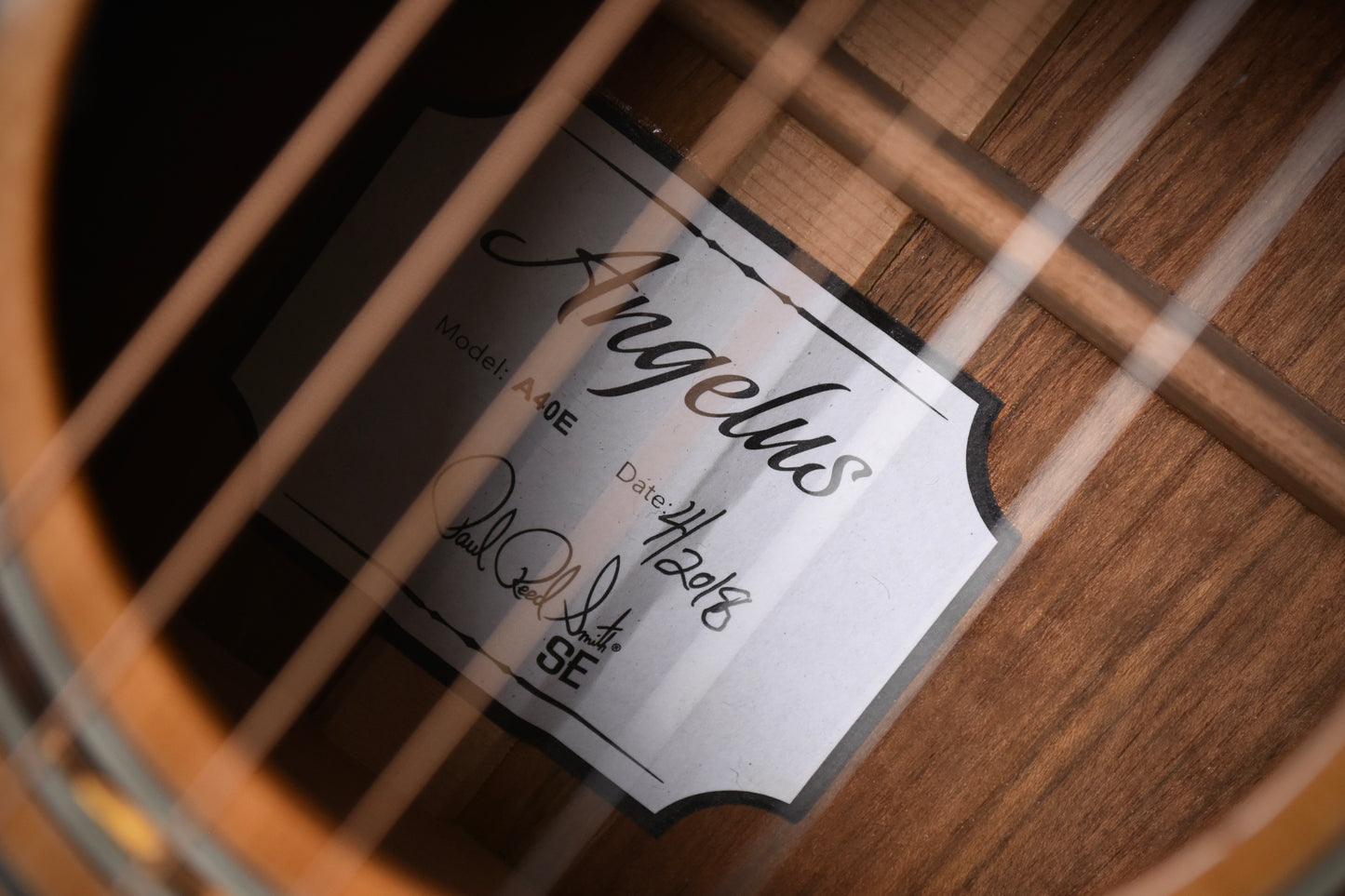 PRS SE A40E Angelus Natural (Pre-owned, 2018)